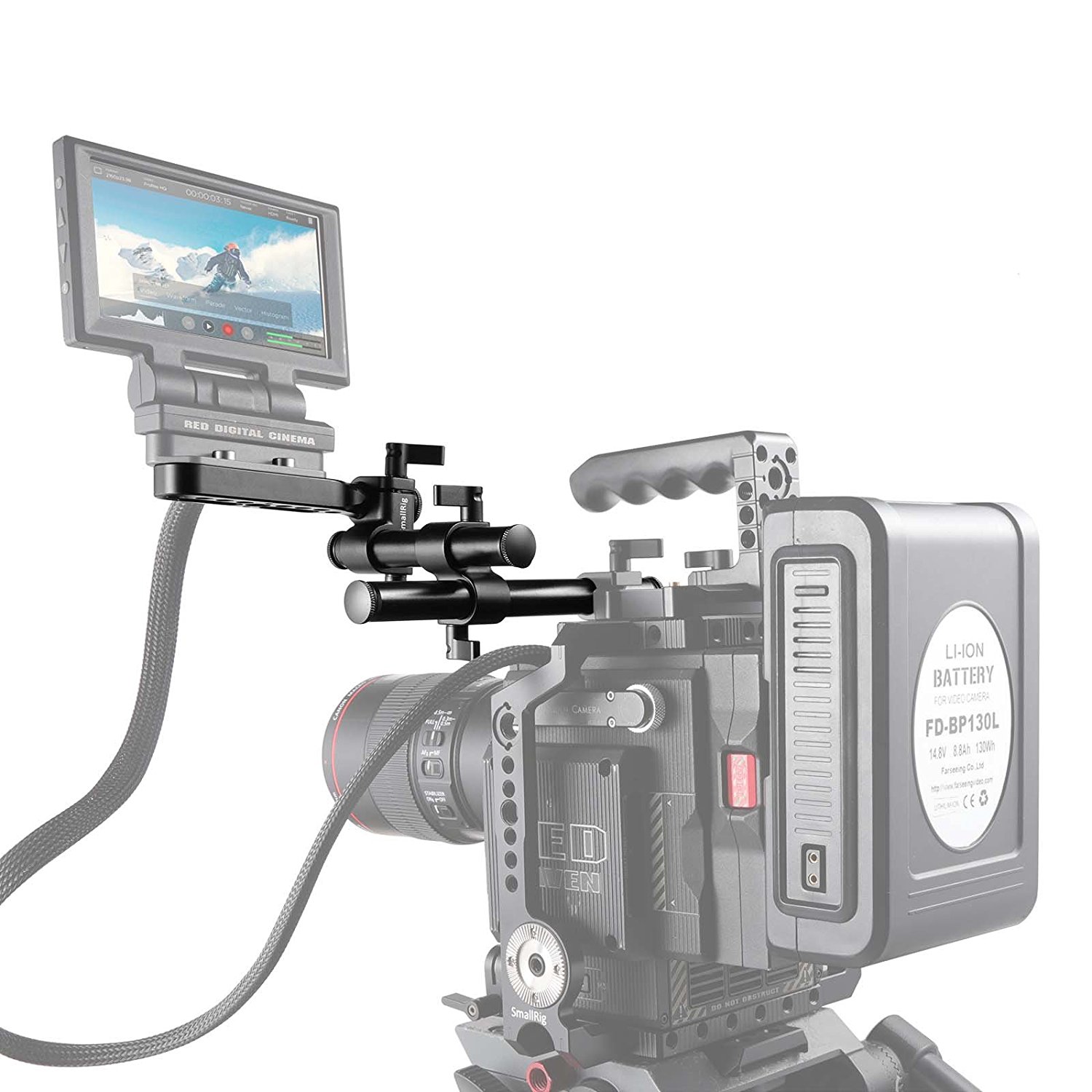 SMALLRIG® Monitor Mount for DSMC2 RED Touch 4.7" LCD/DSMC2 RED Touch 7.0" LCD/RED Touch 7.0" LCD 2042 (ByOrder รอสินค้า2-3วัน)