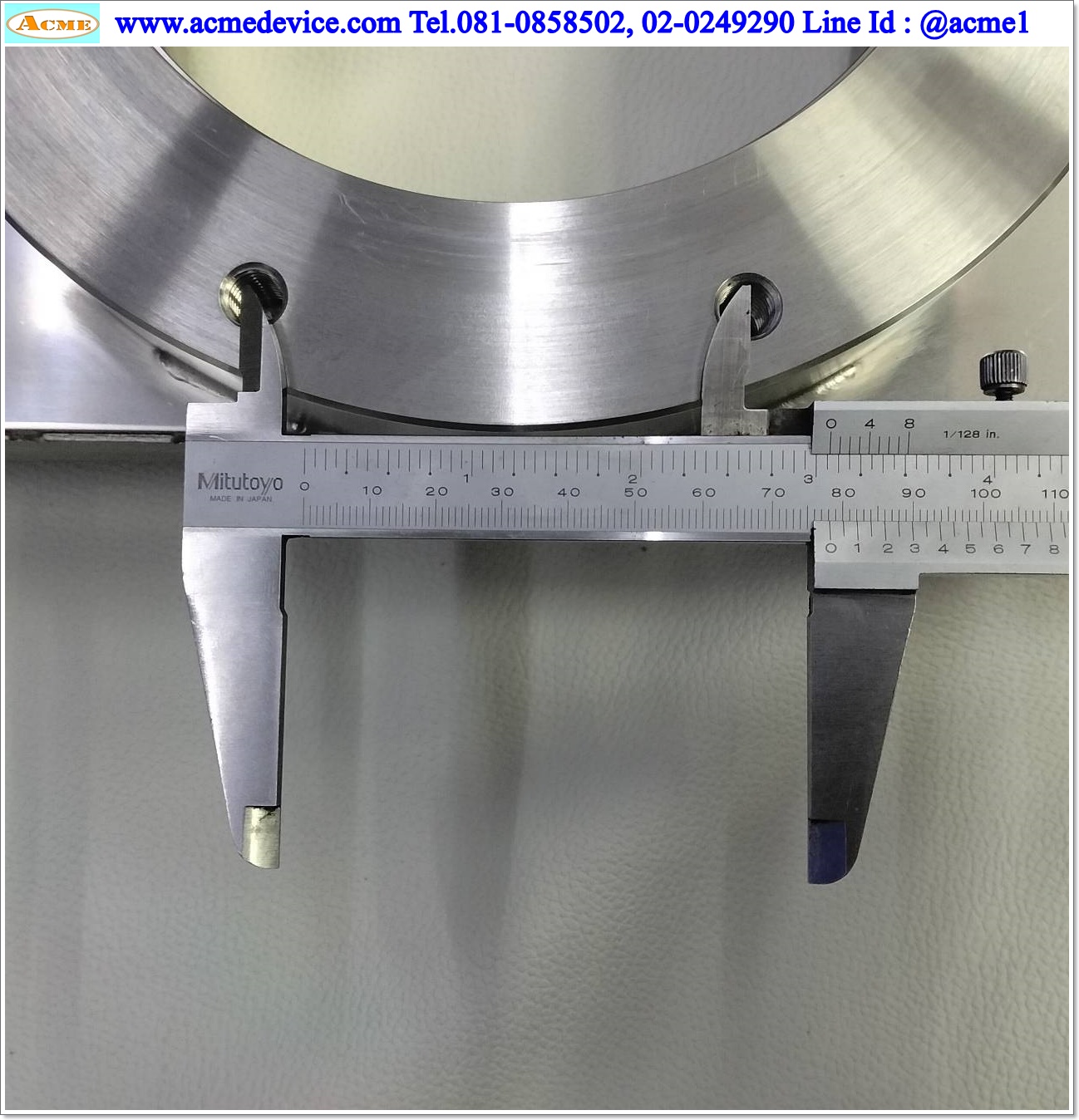 HV Gate Valve VAT รุ่น 14044-PE44, Conductance 5,150 L/s, Compressed air 4-7 Bar ( 58-102 psi)