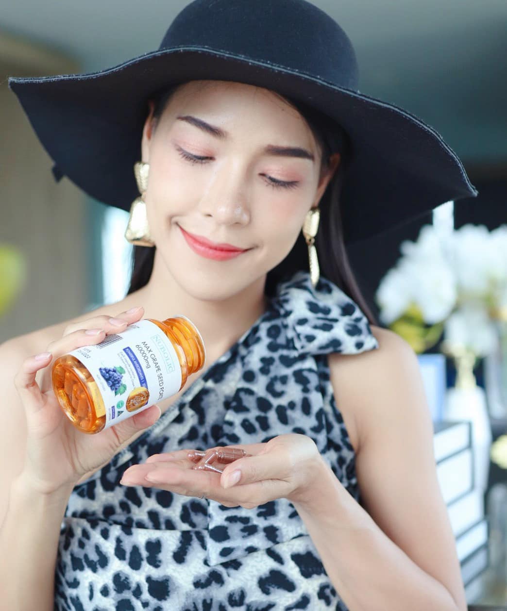 nubolicgrapeseed สารสกัดจากเมล็ดองุ่น 60,000mg. "ผิวใสออร่า ไม่ต้องพึ่งกลูตา แถมผิวอมชมพู" แพคเก็จใหม่