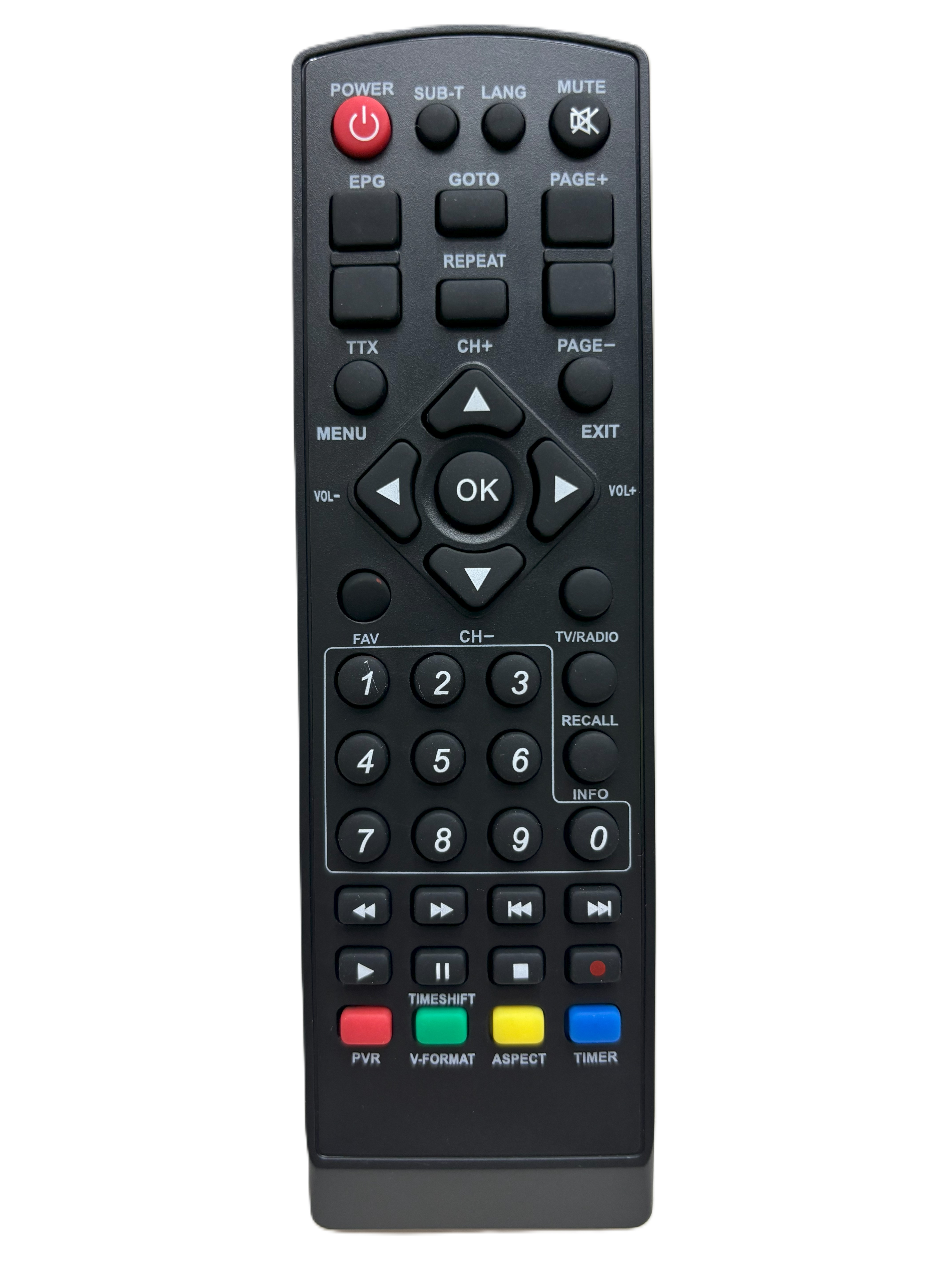 รีโมทกล่อง GMM Z รุ่น ZT1 ใช้แทนรีโมทเดิมที่เหมือนตัวนี้