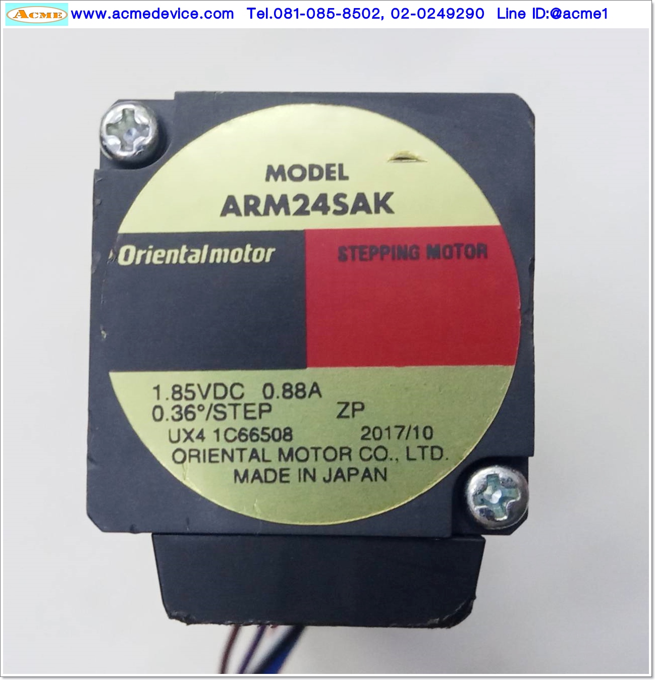 แกนสําเร็จรูป Ball Screw Suruga Seiki รุ่น PG413-R05AG-PAP, Sensor 5Vdc, ขนาด 40x40mm, Stroke 13mm & Stepping Oriental รุ่น ARD-K (Driver set)