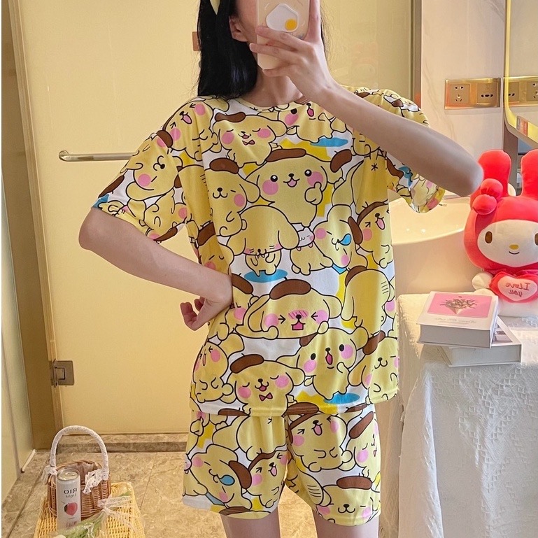 (สินค้าสำหรับเพิ่มยอดให้ถึงขั้นต่ำ) ชุดนอนซานริโอ้ ลายซินนามอน ราคา 50
