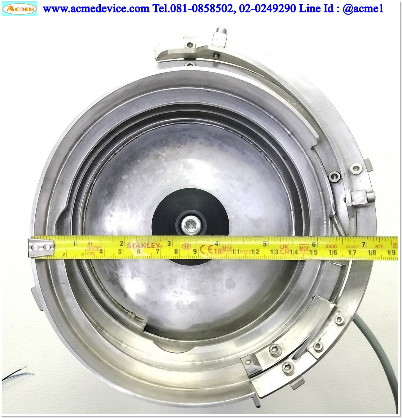 Bowl Feeder RNA รุ่น SRC-N 160-2L, ขนาด 180 x 215 mm. & Controller RLC 10-A3/65.2, 230V