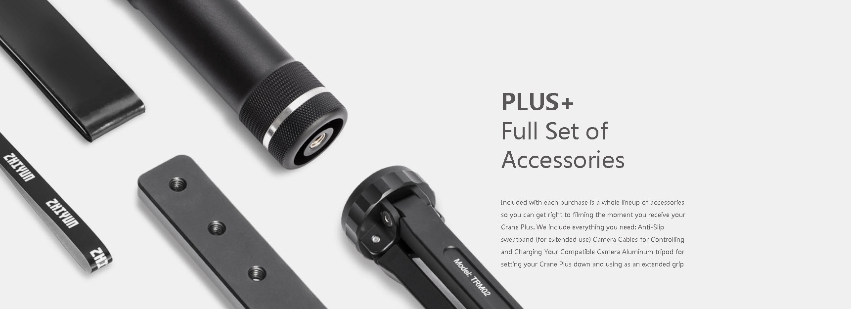 Zhiyun Crane plus อุปกรณ์กันสั่นสำหรับกล้อง DSLR ราคาโปรโมชั่น