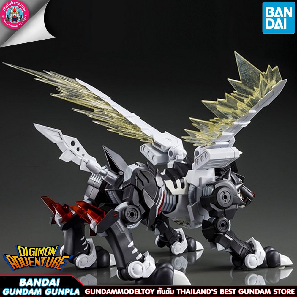 BANDAI ANIME FIGURE-RISE STANDARD AMPLIFIED METALGARURUMON BLACK VERSION โมเดล กันดั้ม กันพลา PS TOYLAND ร้านพีเอสทอยแลนด์