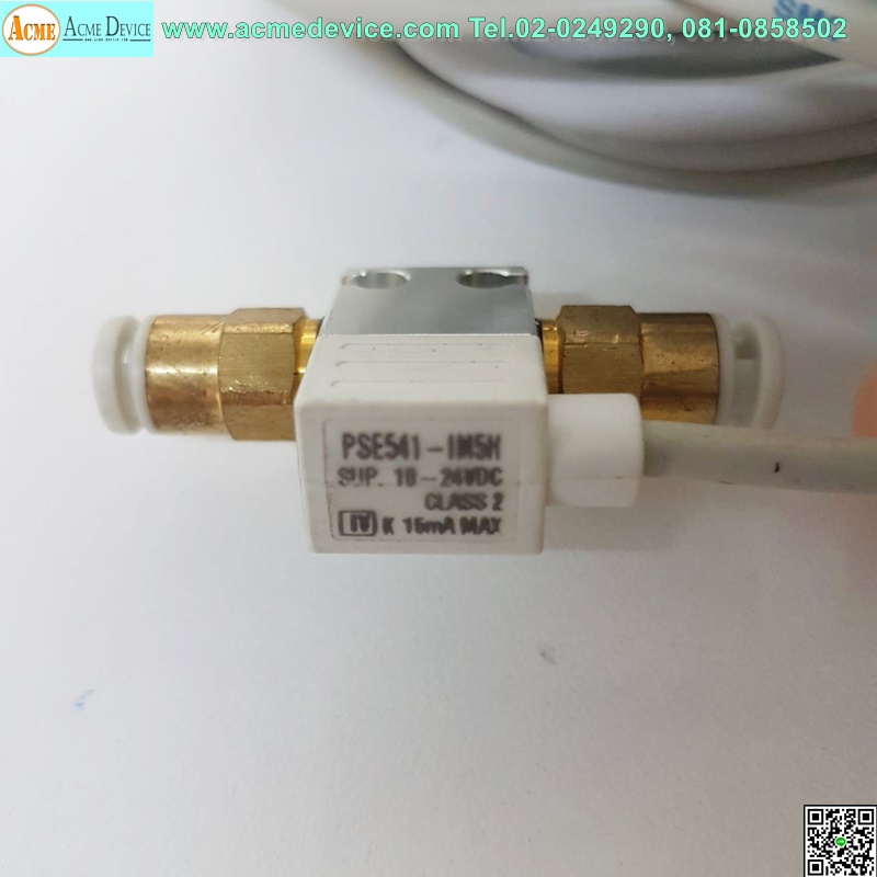 Vacuum SMC รุ่น PSE300 + PSE541-IM5H, 0 to -101 kPa, NPN, Analog out 1-5V