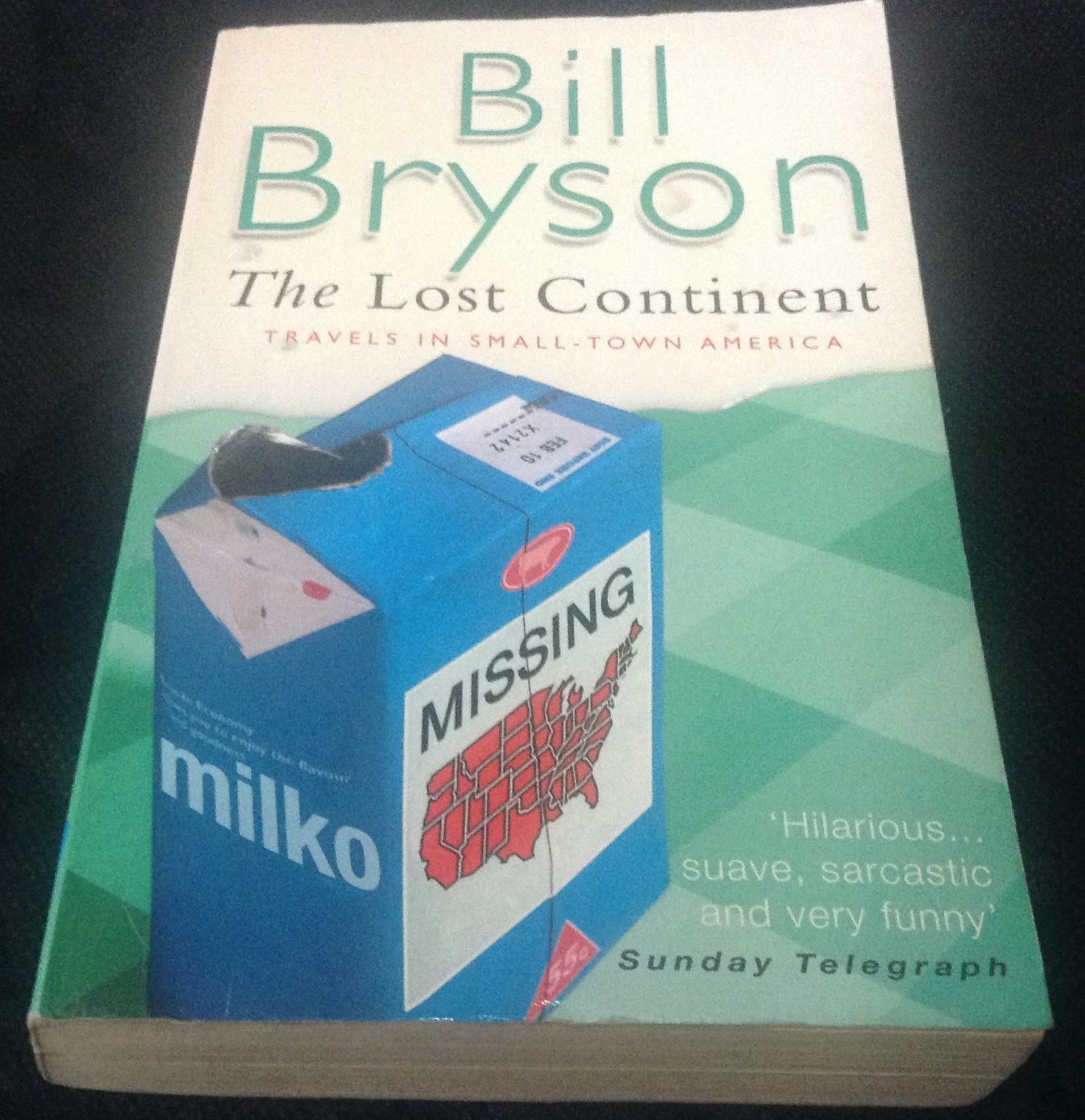The Lost Continent: Travels in Small-Town America Bill Bryson ราคา 330