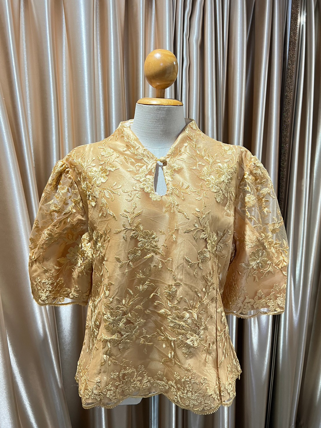 เสื้อลูกไม้ไหมญี่ปุ่น 46