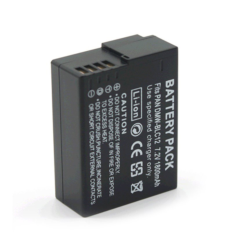 [รับประกัน3เดือน] แบตเตอรี่พานาโซนิค DMW-BLC12 7.2V 1800mAh