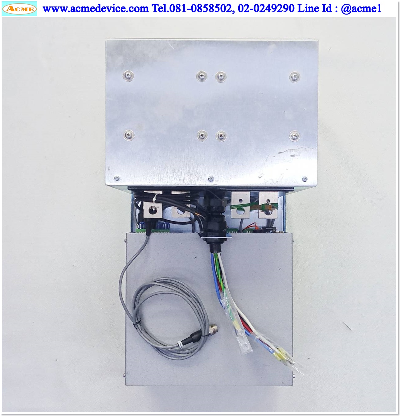 Welding Pulse Heat Power Supply MIYACHI รุ่น UNFE4/240R, Uniflow 4R, 1-299-02-01, Input 220Vac 15A, Input 220Vac 15A, Output 3.51 3.61 3.71 3.81Vac, (1 Control, 2 Transformer)