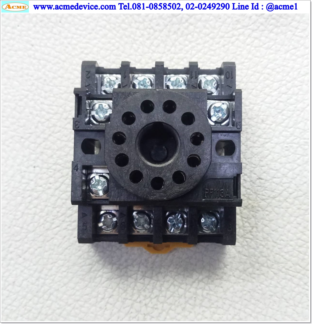 Socket รุ่น PF-113A, 11 Pin