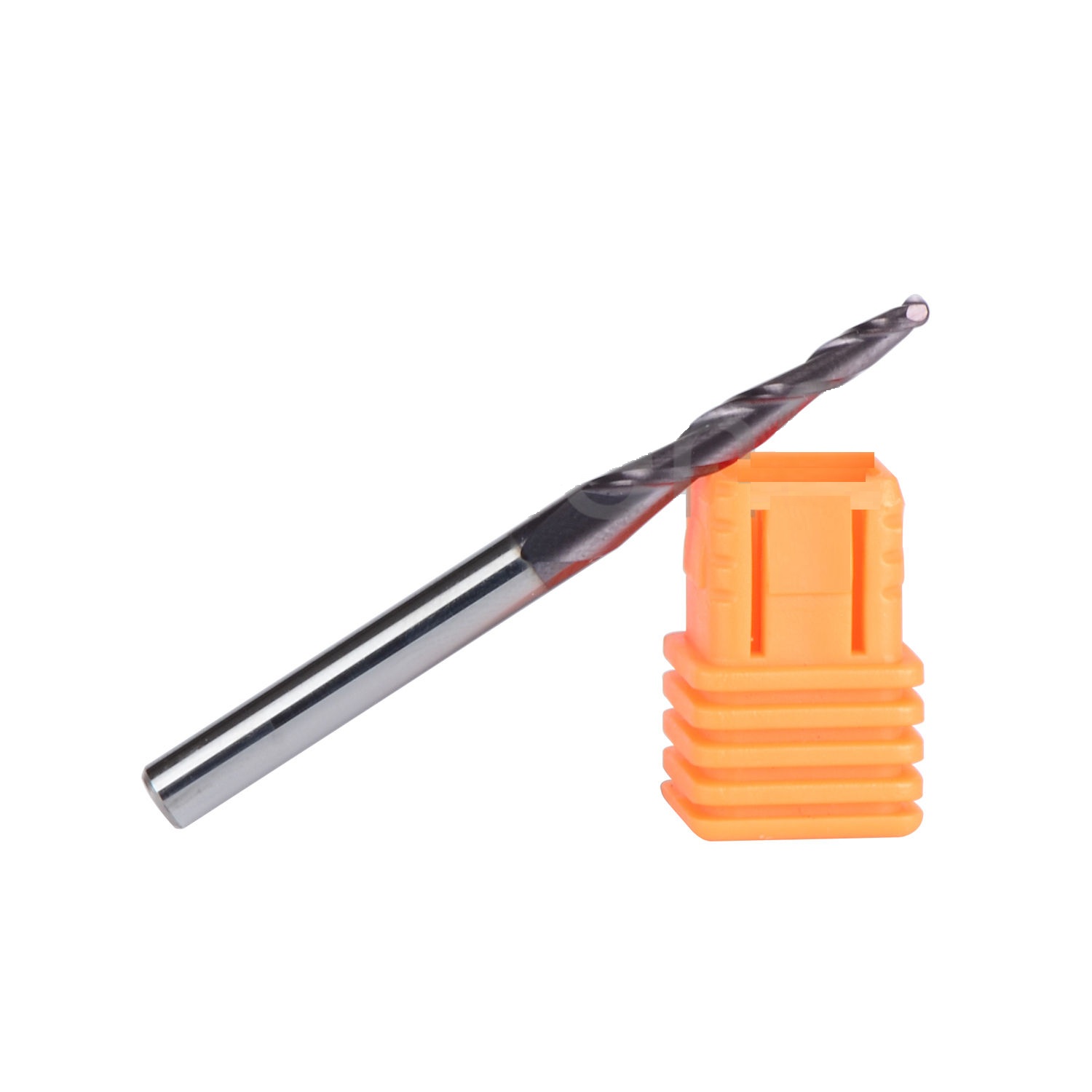 R0.25,R0.5,R0.75,R1.0x20.5xD6x50 mm Set 4 ดอกTapered ball nose end mill TiAlN coat