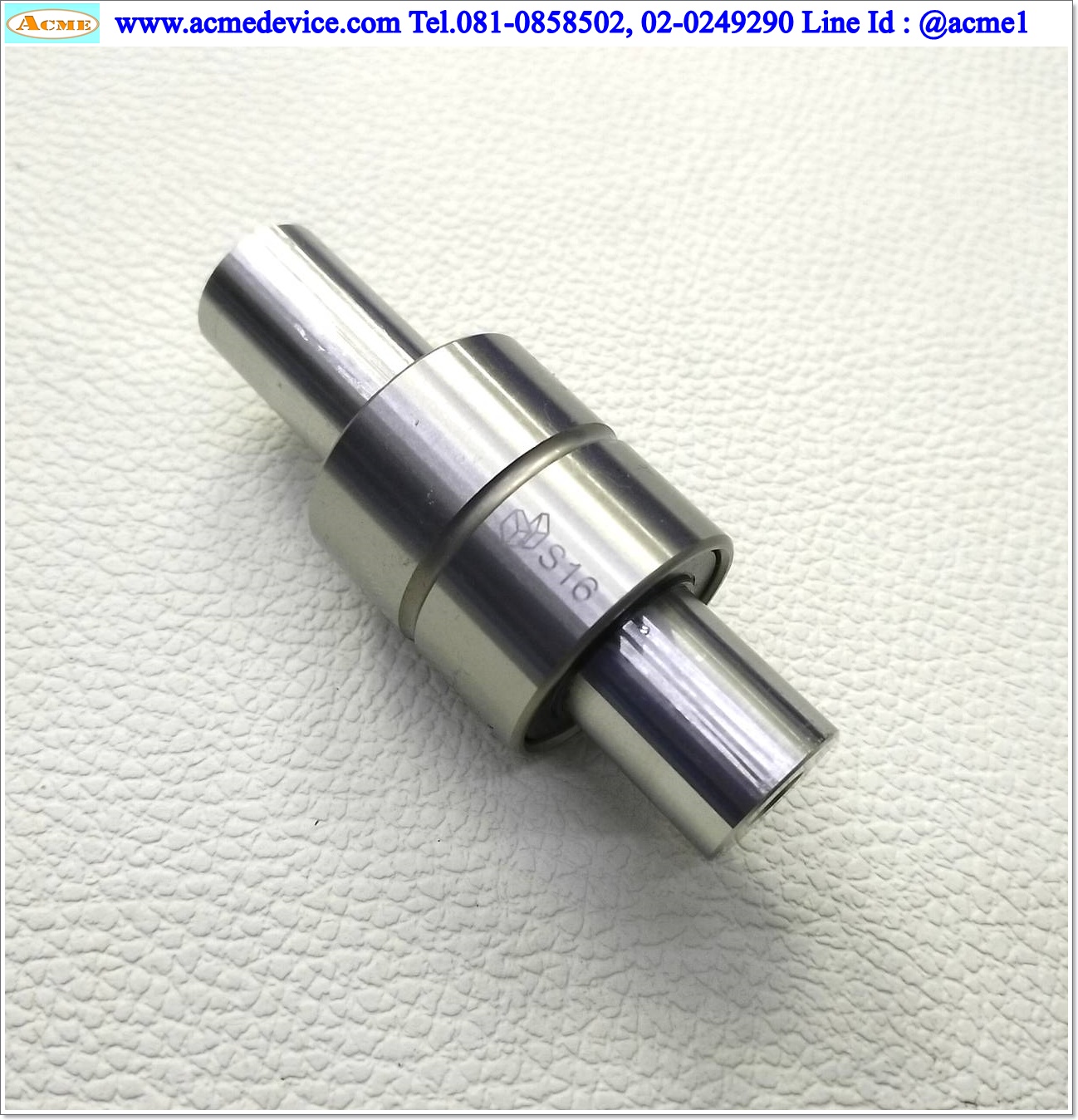 Linear Bushing and Shafts Misumi รุ่น S16, เพลาโต 16 mm. x 74 mm.