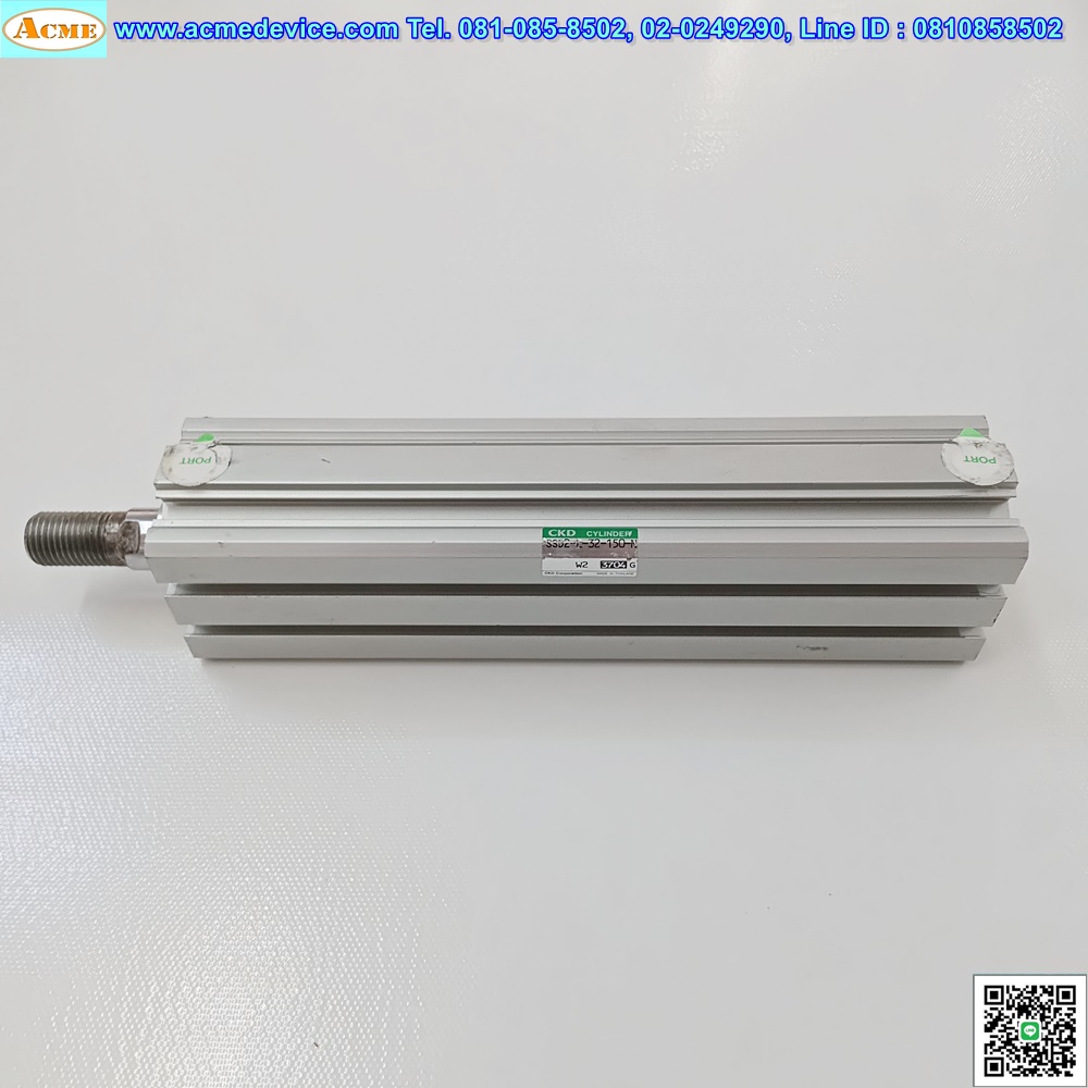 Air Cylinder CKD รุ่น SSD2-L-32-150-N, Bore 32 mm., Stroke 150 mm.