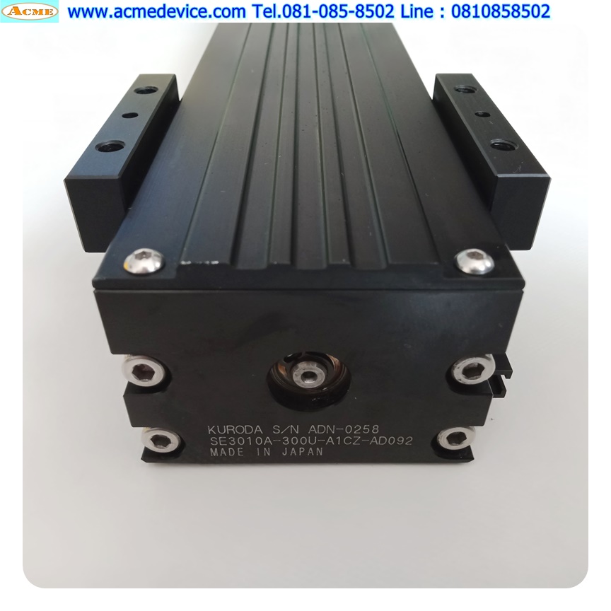 แกนสําเร็จรูป Ball Screw Kuroda รุ่น SE3010A-300U-A1CZ-AD092, ขนาด 80 mm x 375 mm, Stroke 210 mm, Pit 10 mm