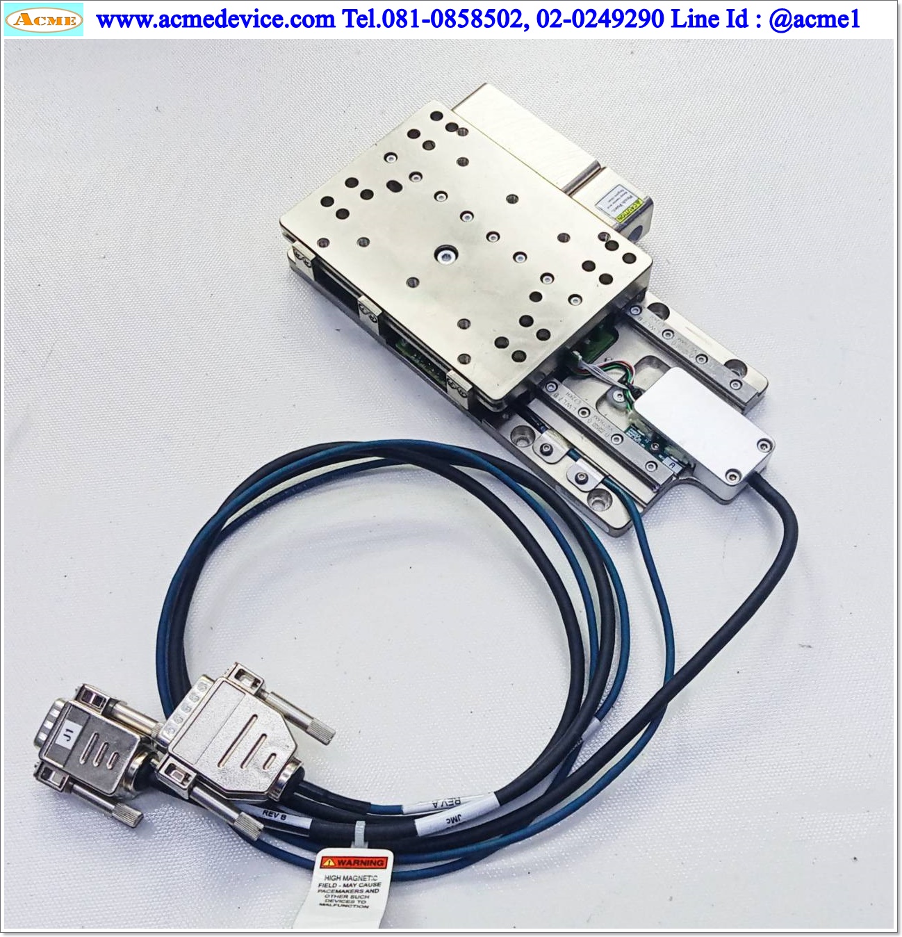 Linear Motor Parker รุ่น mSR80, Magnetic Encoder, 4 Pole, Travel 50 mm., Pit 13 mm.