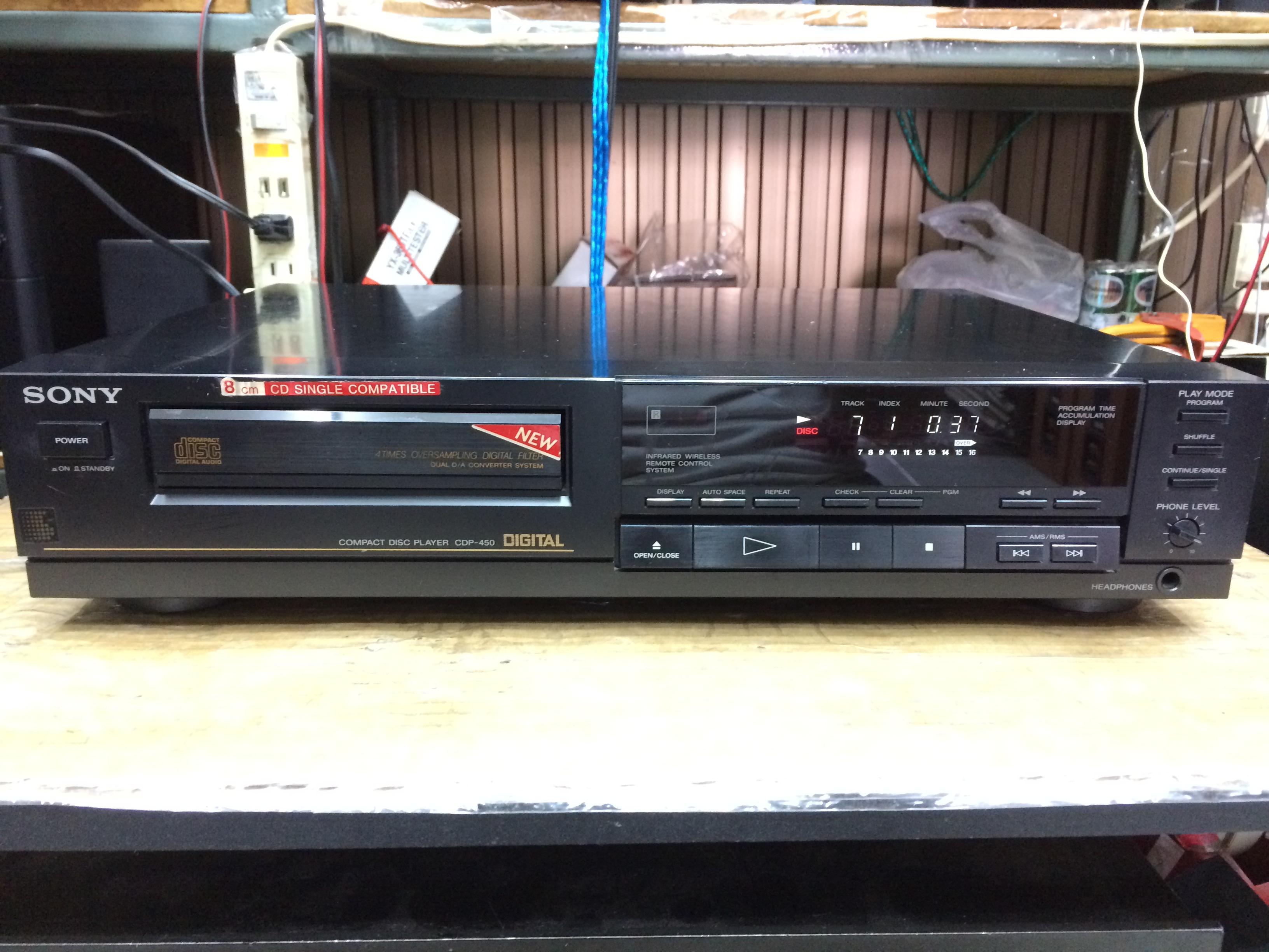 เครื่องเล่น CD Sony CDP-450