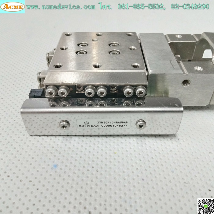 แกนสําเร็จรูป Ball Screw Misumi รุ่น XYMSG413-RA5PAP, ขนาด 40 mm x 100 mm, Stroke 16 mm, Pit 2 mm