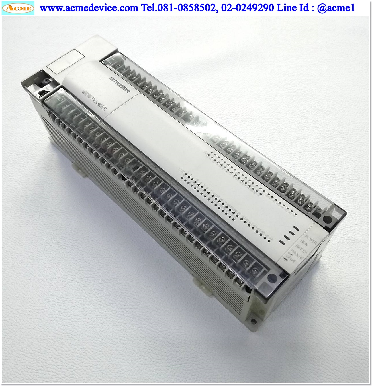 PLC Mitsubishi รุ่น FX2N-80MR-001