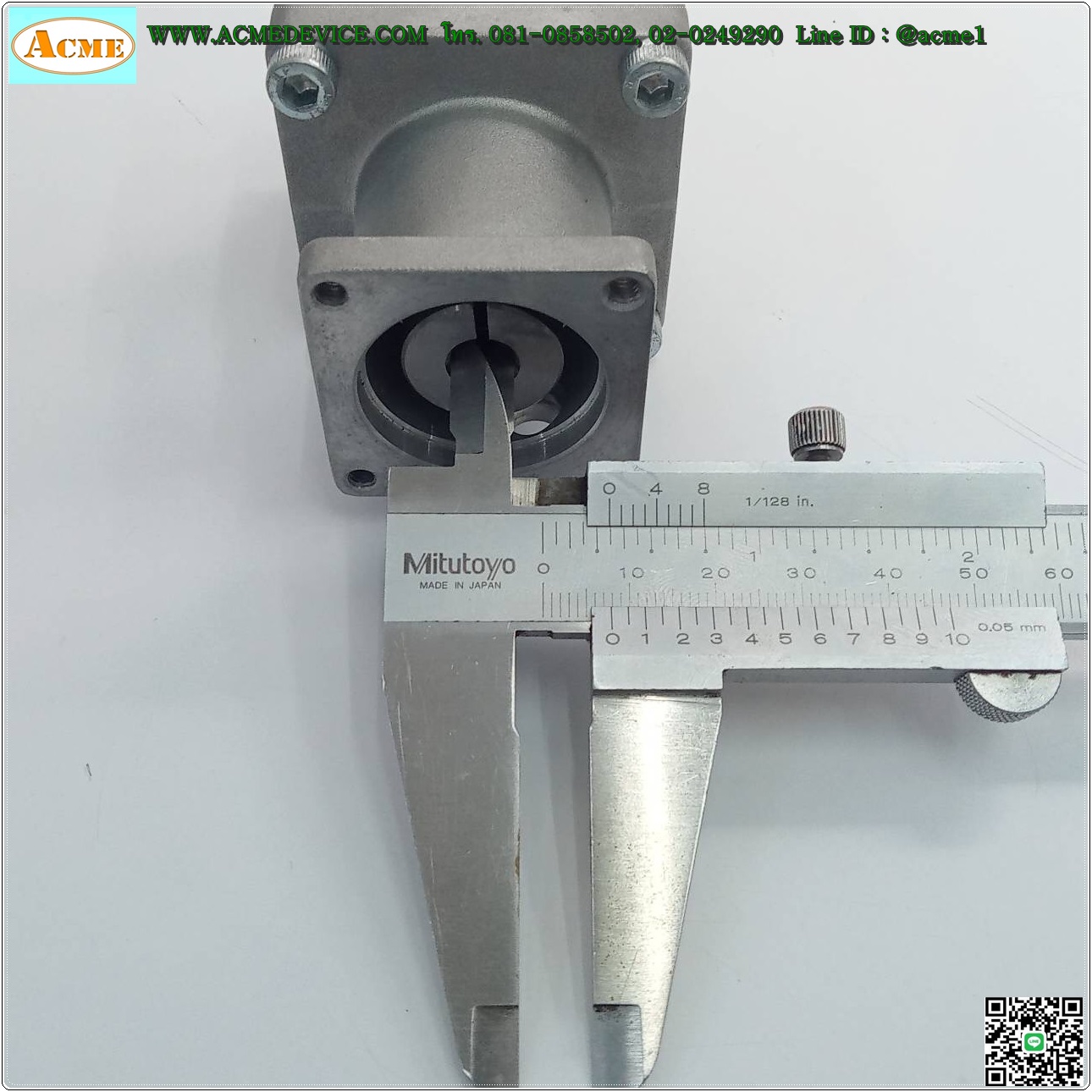 Gear Head Nidec Shimpo รุ่น VRSF-S9B-50, Ratio 9:1, เพลาเข้า 8mm, ออก 12mm, (for 50W, 100w)