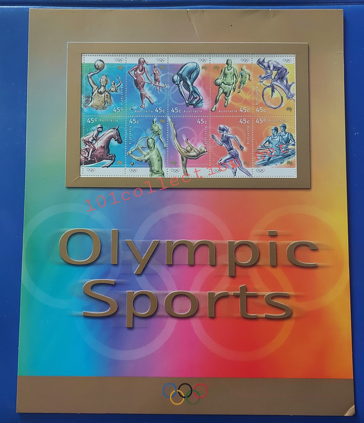 แสตมป์ต่างประเทศ แบบแพ็คเกจ Olympic sports (Australia)