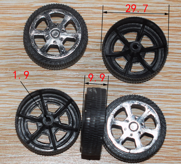 ลัอพลาสติกขนาด 2*30 ม.ม.