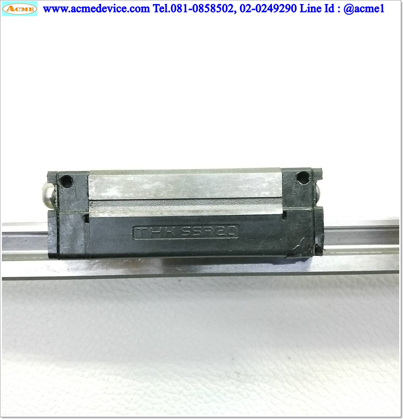 Linear Block and Rail THK รุ่น SSR20, รางสไลด์ขนาด 20 x 520 mm. ( 2 Block )
