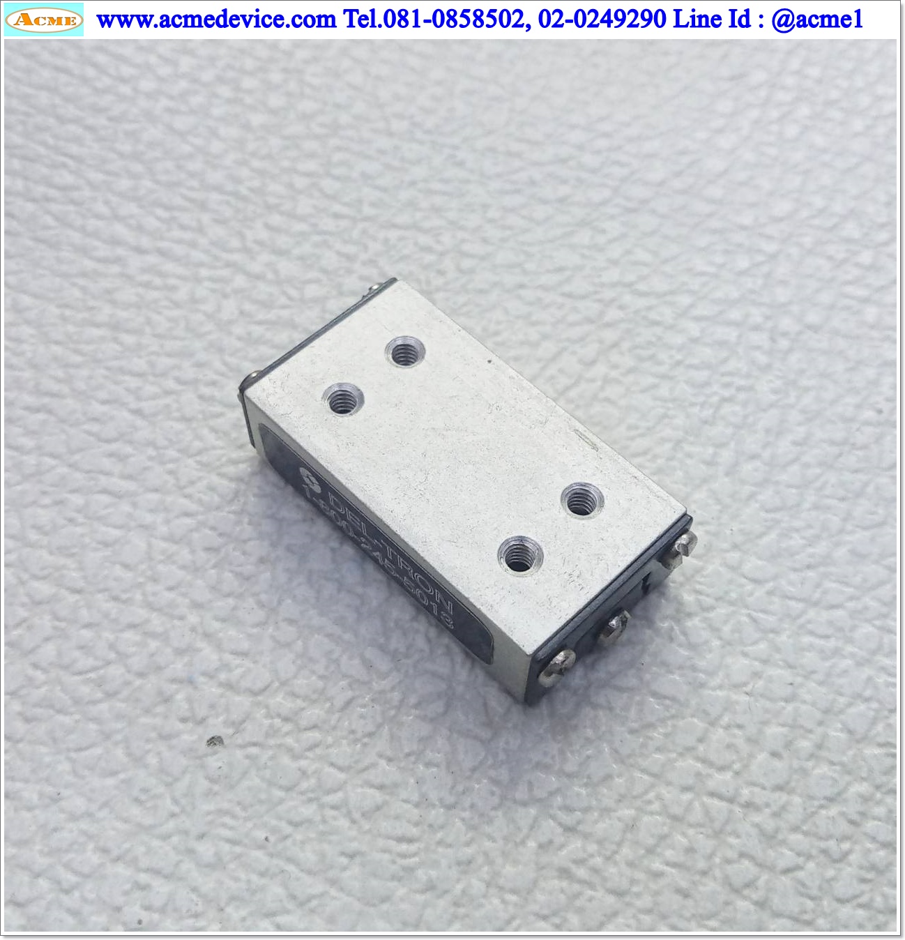 Linear Ball Slide Del-tron รุ่น 1-800-245-5013, 14 mm. x 29 mm., Stroke 15 mm.