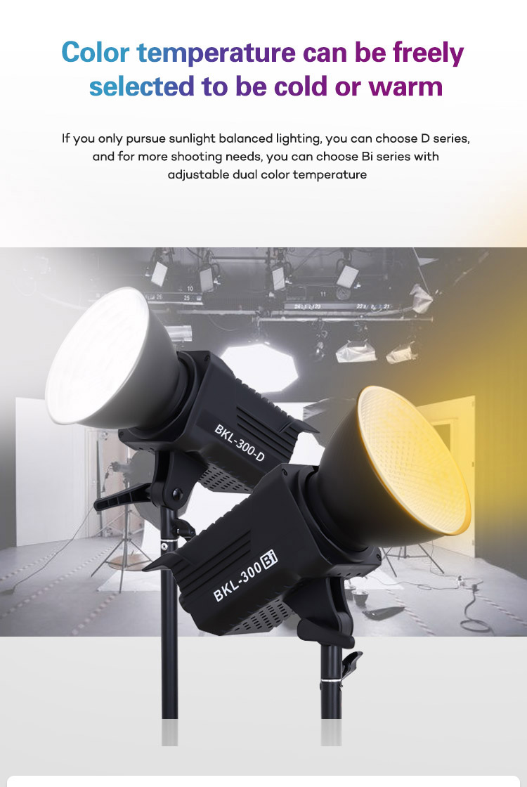 [พร้อมส่ง] ไฟสตูดิโอสำหรับถ่ายภาพและวีดีโอ ZSYB BKL 300D/400D LED Photography Light