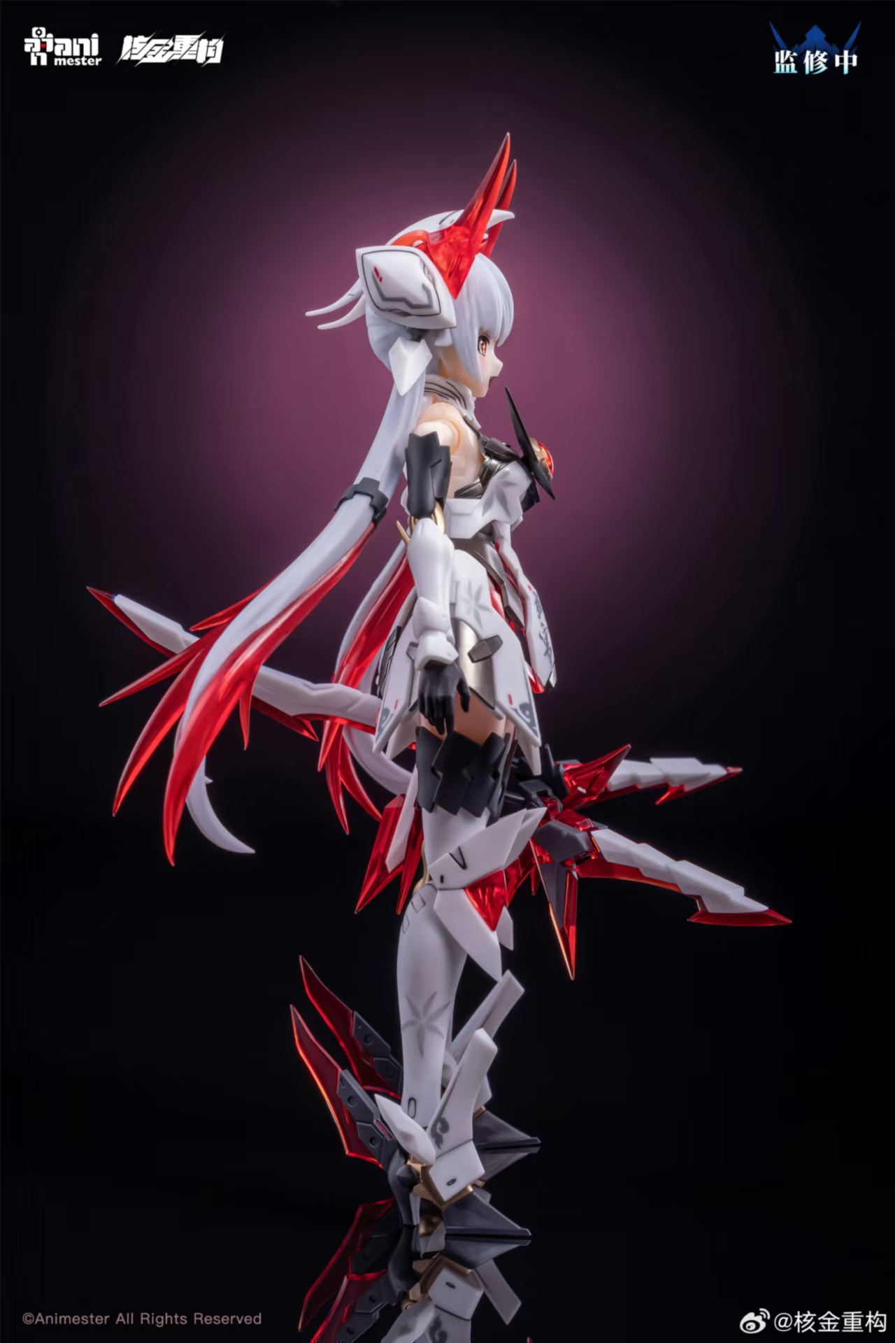 พรีออเดอร์ 1/12 Polaris Star White Mecha Girl ค่าย Animester สูง 17.5 cm. ฟรีล็อตแรก Blades 6 สี โมเดลประกอบเอง สินค้ามา กลางปี 69 Made in China
