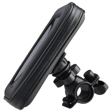 เคสกันน้ำติดรถจักรยานยนต์ สีดำ