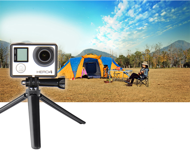 แขนถ่ายภาพ 3way monopod (3in1) สำหรับ Gopro XiaomiYI SJCAM