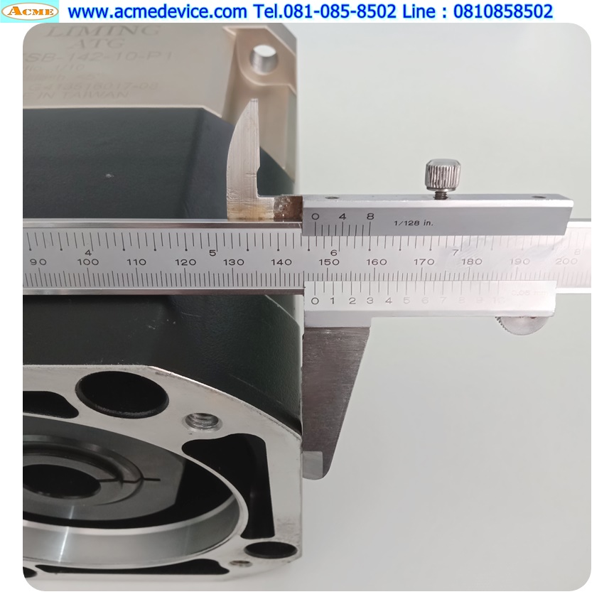 Gear Head ATG รุ่น KSB-142-10-P1, Ratio 10:1 (เพลาเข้า 24 mm. ออก 40 mm.) for 1kW, 1.5kW, 3kW