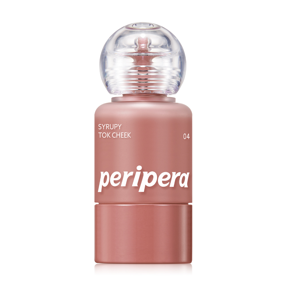 บลัชออนเนื้อลิควิด เพริเพร่า Peripera Syrupy Tok Cheek 9g #04 Sunshine Fig