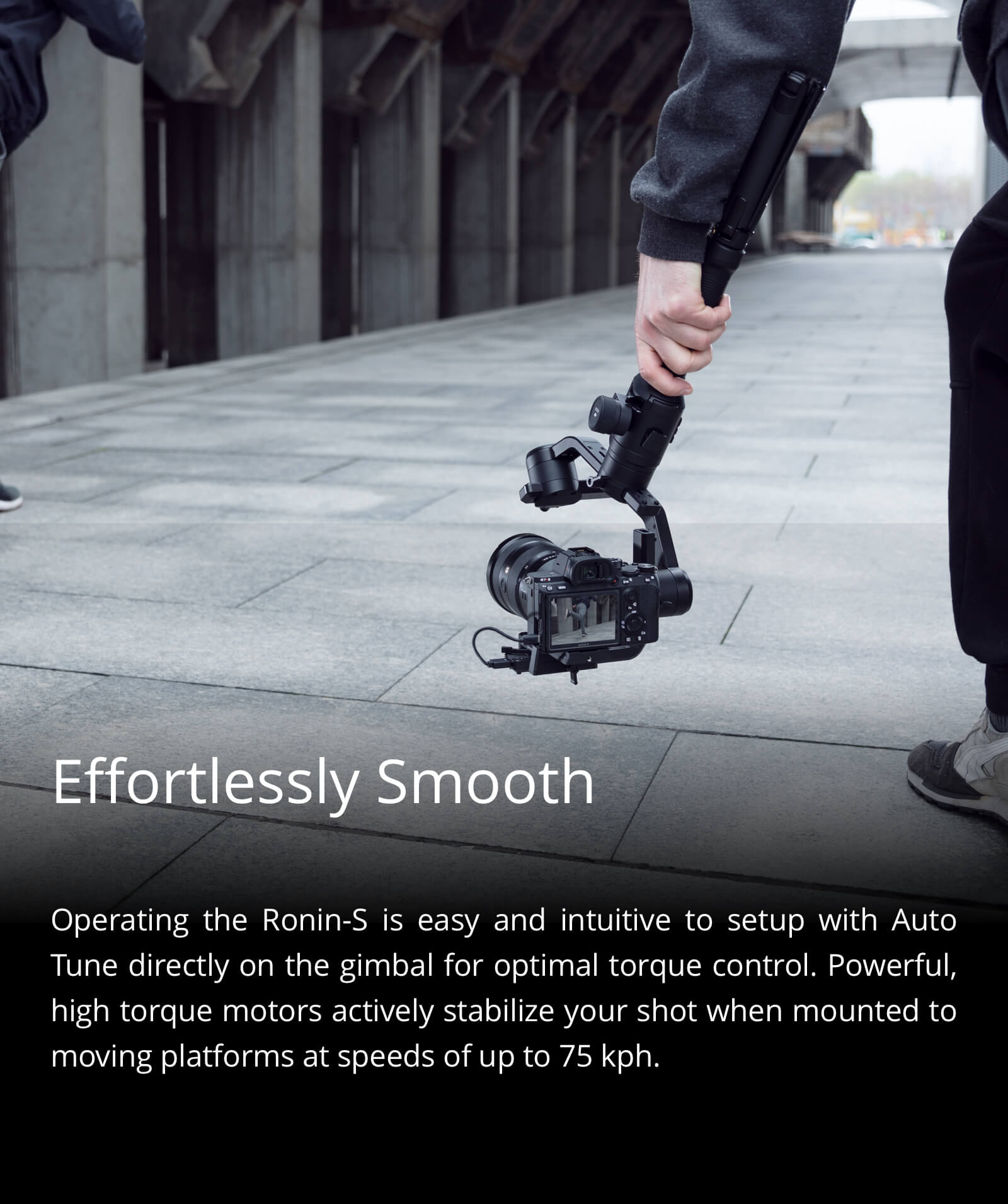 DJI RONIN-S อุปกรณ์กันสั่นกล้อง DSLR และ MIRRORLESS (สินค้ารับประกันศูนย์ไทย 1 ปี)