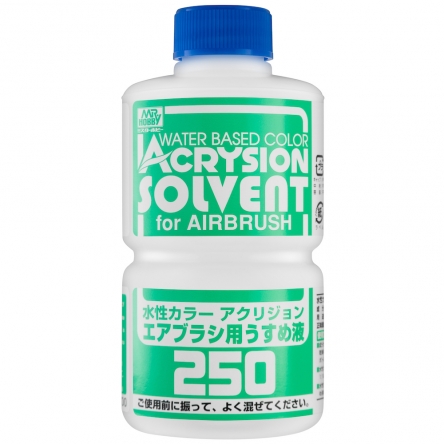 ACRYSION T314 SOLVENT AIRBRUSH THINNER ตัวทำละลายสีสูตรน้ำ ACRYSION สีทาหรือพ่นสุตรน้ำ