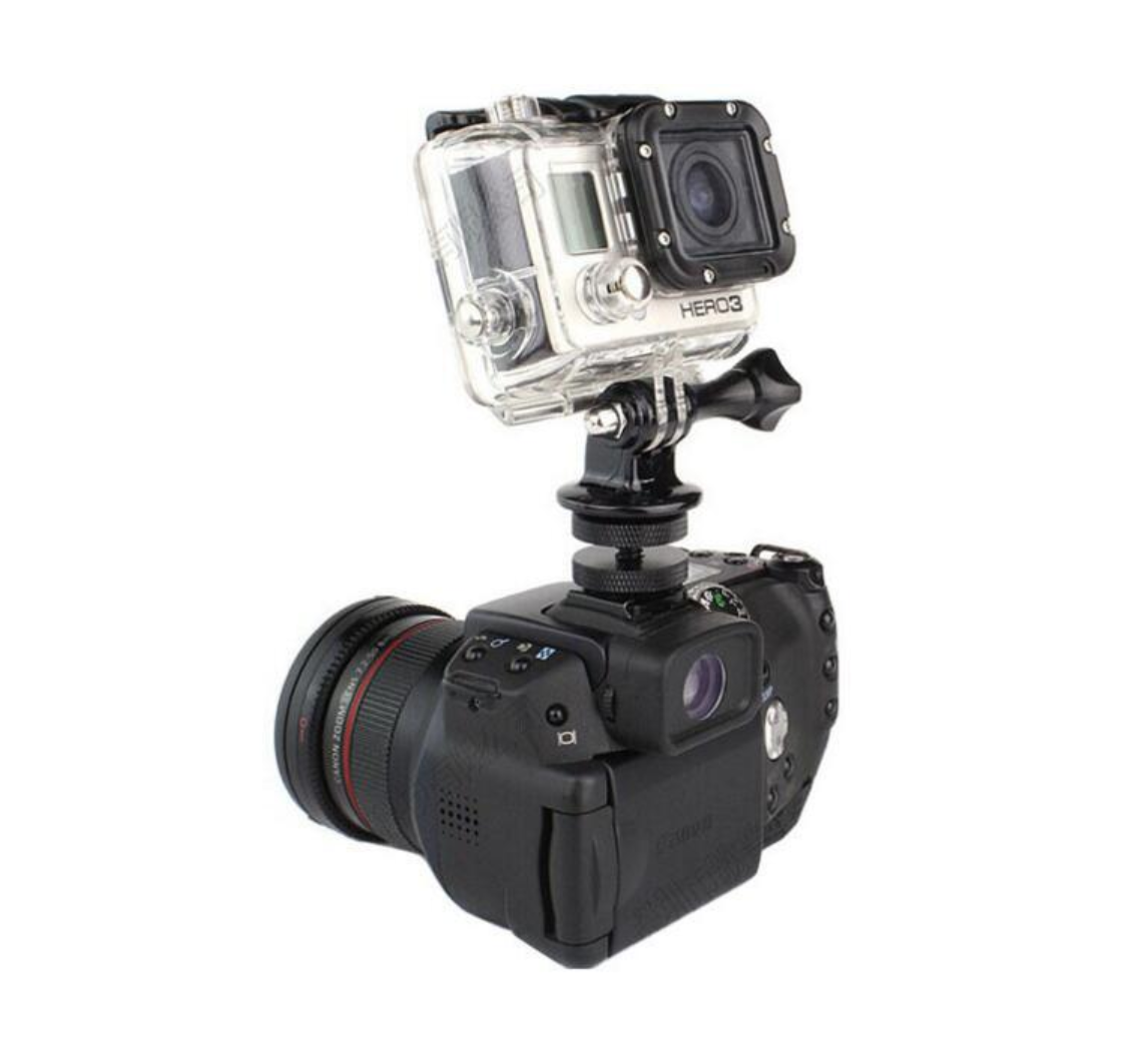 Tripod DSLR Mount สำหรับต่อactioncam เข้ากับหัวกล้องDSLR