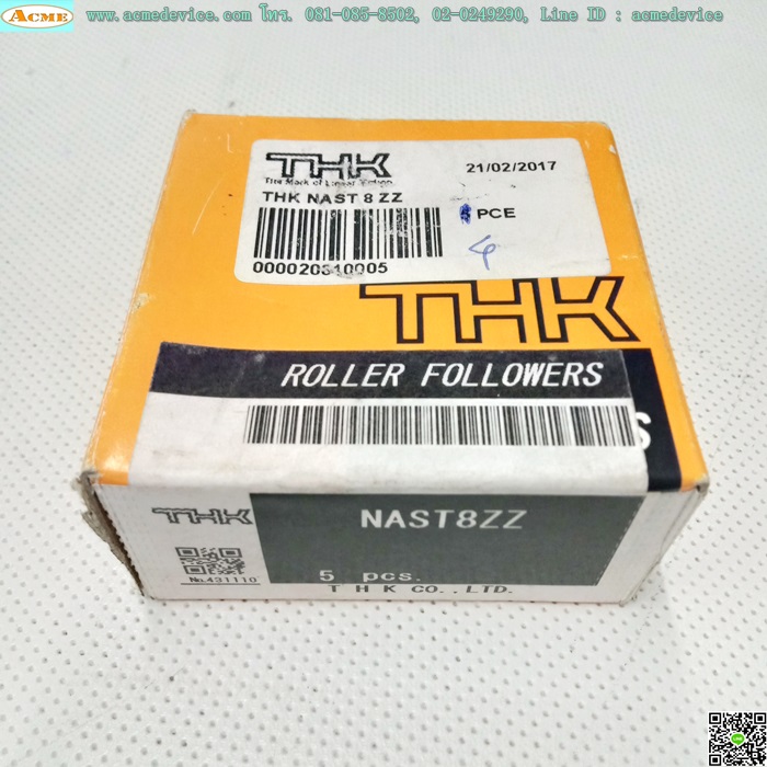 Roller Followers THK รุ่น NAST8ZZ