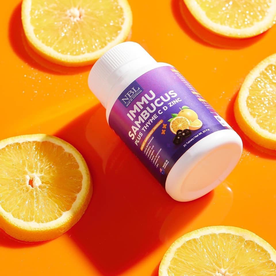 MMU Sambucus plus Thyme C D Zinc สูตรที่ NBL พัฒนามาเพื่อสุขภาพคนยุคใหม่ ผิวสวยสุขภาพดี