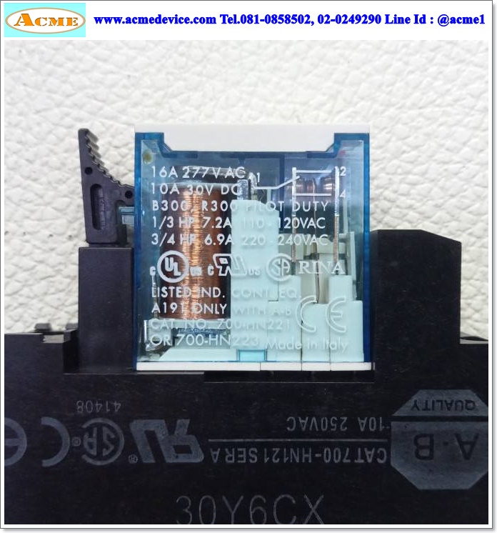 Relay Allen-Bradley รุ่น 700-HK36Z24, Coil 24Vdc