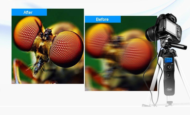 รีโมทชัตเตอร์ ยี่ห้อ Sidande รุ่น RST7100 (สายลั่นชัตเตอร์) ใช้สำหรับกล้อง Canon Nikon Sony Samsung Pentax etc ราคาถูก