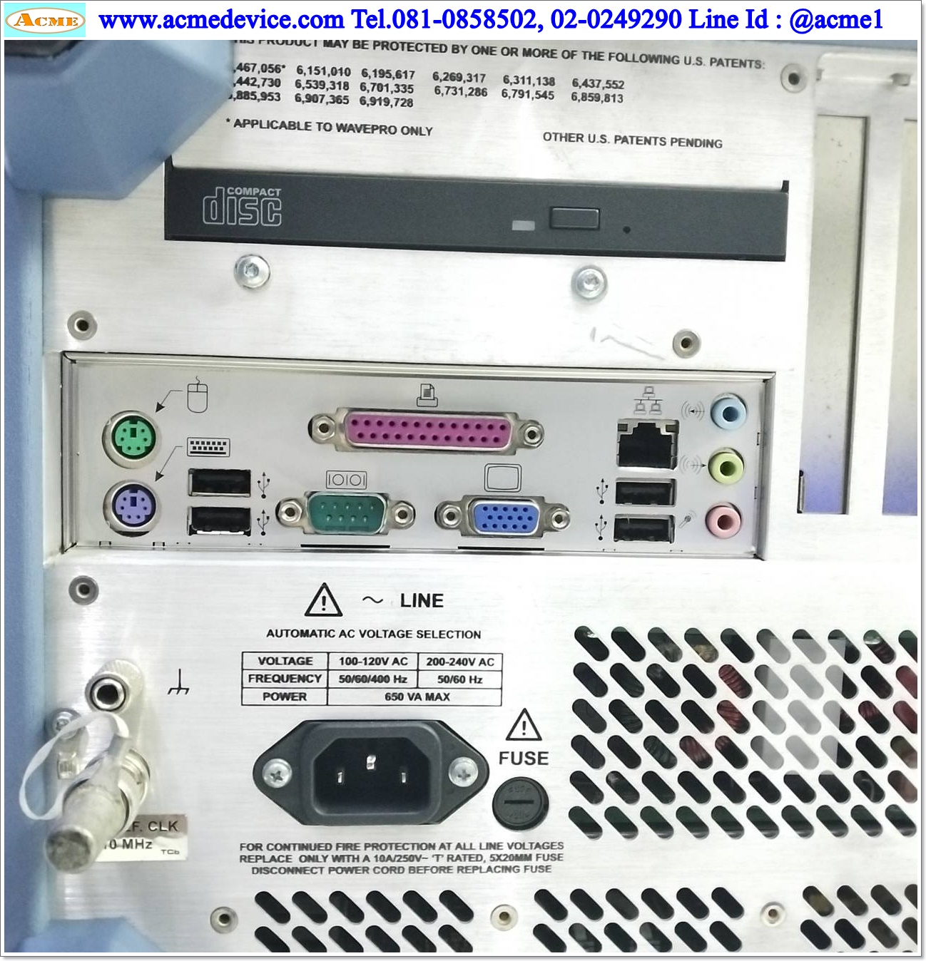Digital Osclloscopes Wavepro รุ่น WAVEPRO 7300A, 4-Channel, Analog Bandwidth 3GHz