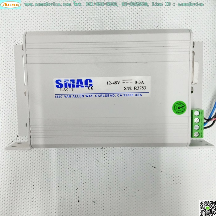 Linear Actuator Controller SMAC รุ่น LAC-1 & LAL20-010-55FVS, MOD525, 24V