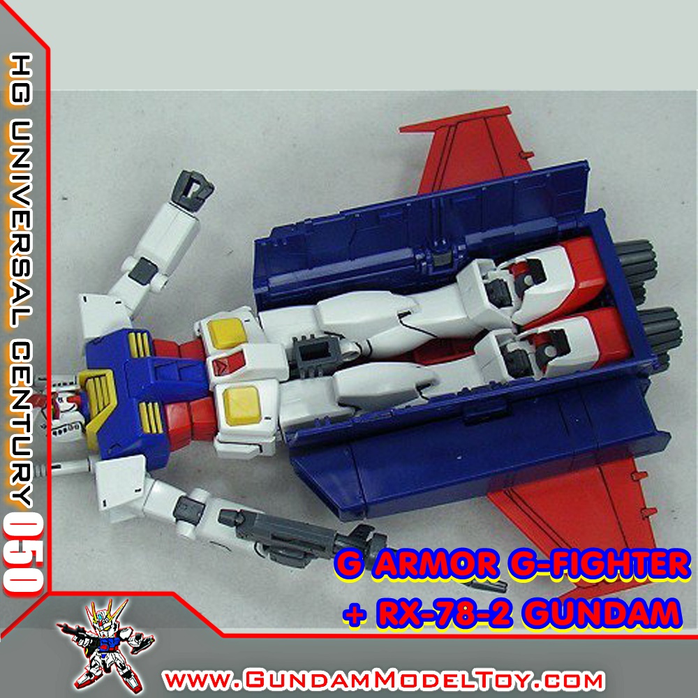 HG 1/144 G ARMOR G-FIGHTER + RX-78-2 GUNDAM