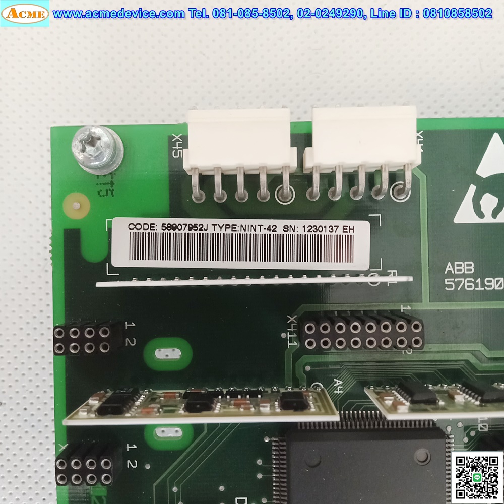 Interface Main Board ABB รุ่น NINT-42
