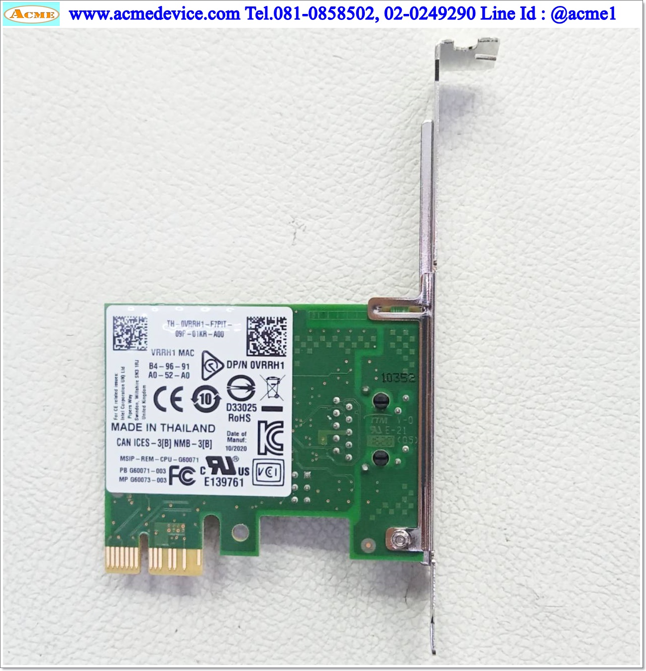 Computer Workstation Precision Dell รุ่น Precision 5820, Intel Xeon W-2104 CPU@3.20GHz, 16GB 2x8GB DDR4 3200MHz, Quadro T600 4GB GDDR5 Low Profile, 1TB 7200rpm SATA Hard Drive