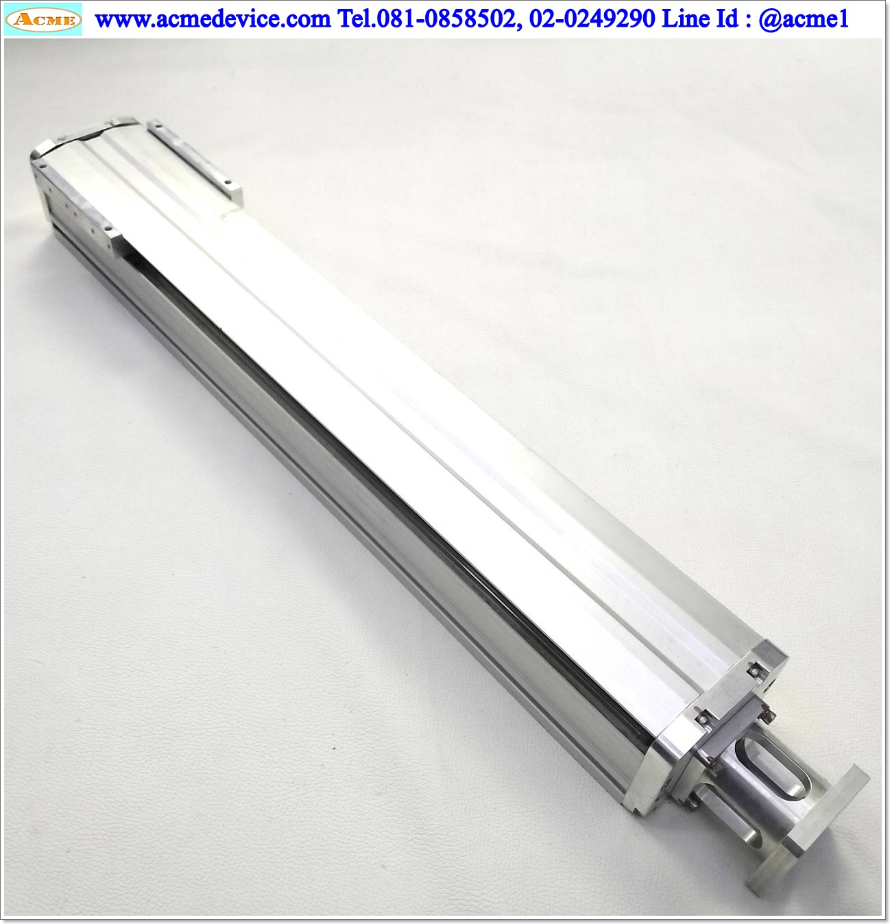 Ball Screw ขนาด 110 mm. x 705 mm., Stroke 470 mm., Pit 16 mm. + Linear 540 mm.