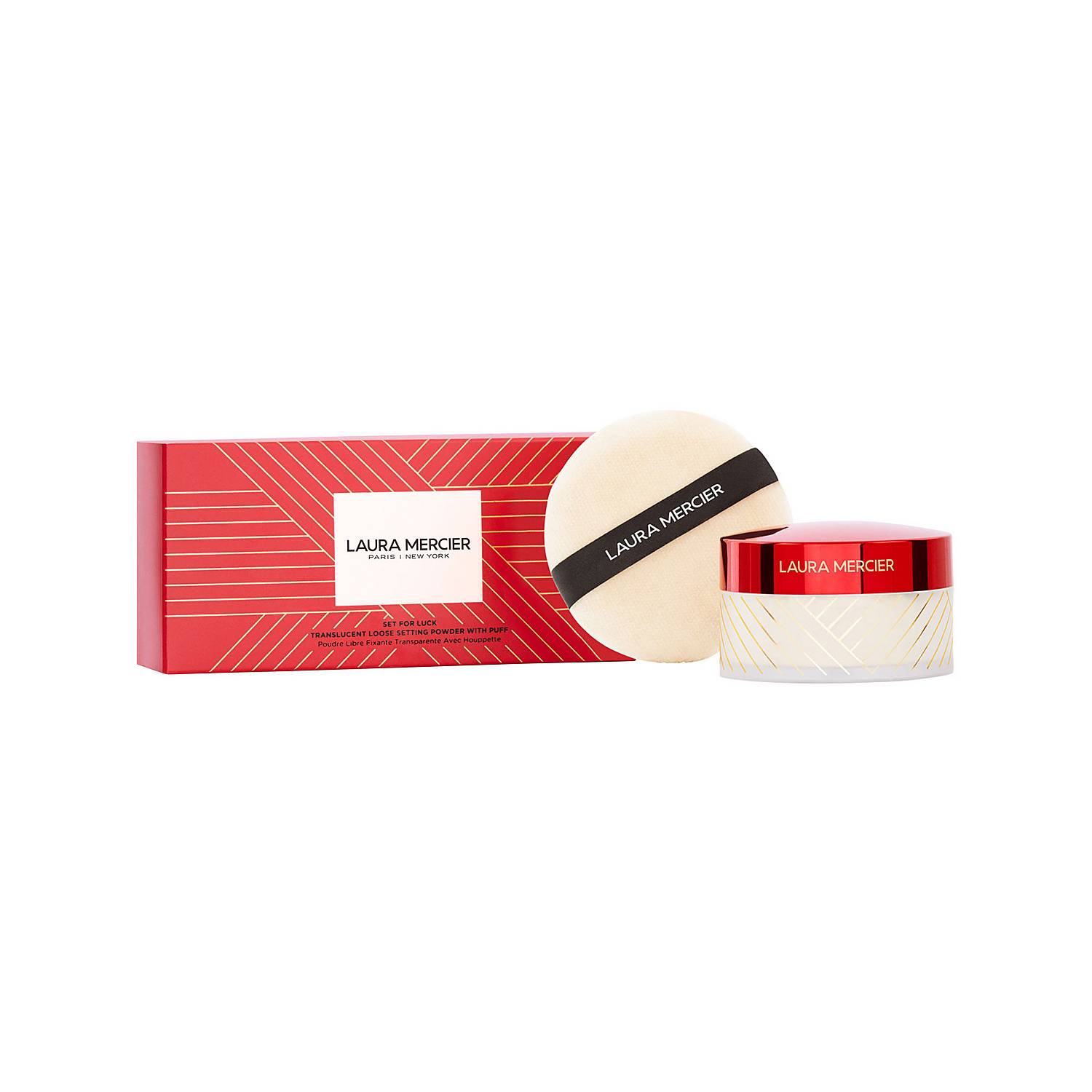 แป้งฝุ่นลอร่า Laura Mercier Loose Setting Powder Translucent 29g + Puff Lunar Set