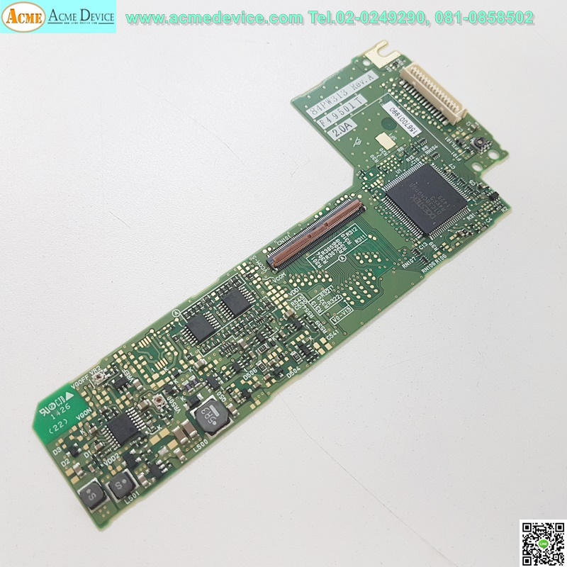 Board HMI Touch Screen Keyence รุ่น 84PW313 Rev.A, F49501T, 2.0A for VT3-V8