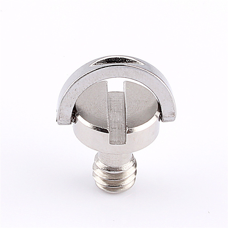 สกรูขนาด 1/4" อย่างดี สำหรับยึดเพลทขาตั้งกล้อง ยึดใต้กล้องถ่ายรูป